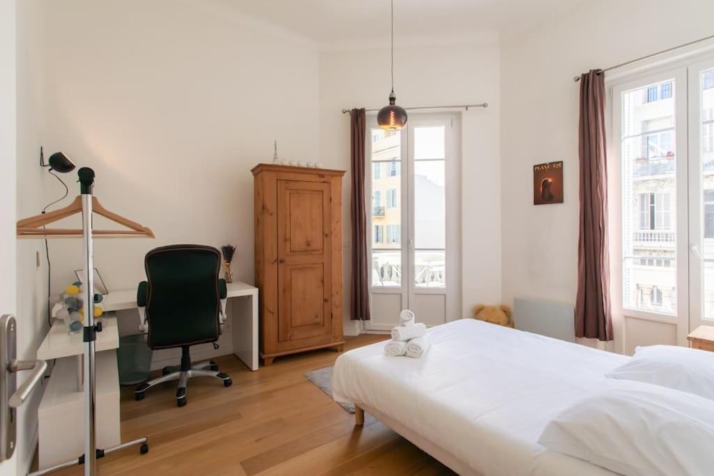 #22 Emma Suite 2Bdr Balcony Center Town 2Mins Tramway Nizza Esterno foto